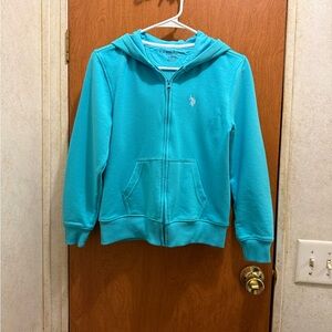 U.S. Polo Assn. Aqua Kids Hoodie